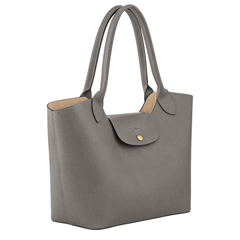&Eacute;pure L Shoulder bag , Turtledove - Leather  - View 3 of  6