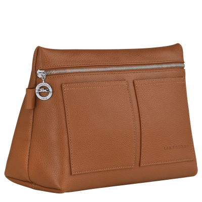 Le Foulonn&eacute; Toiletry case , Caramel - Leather