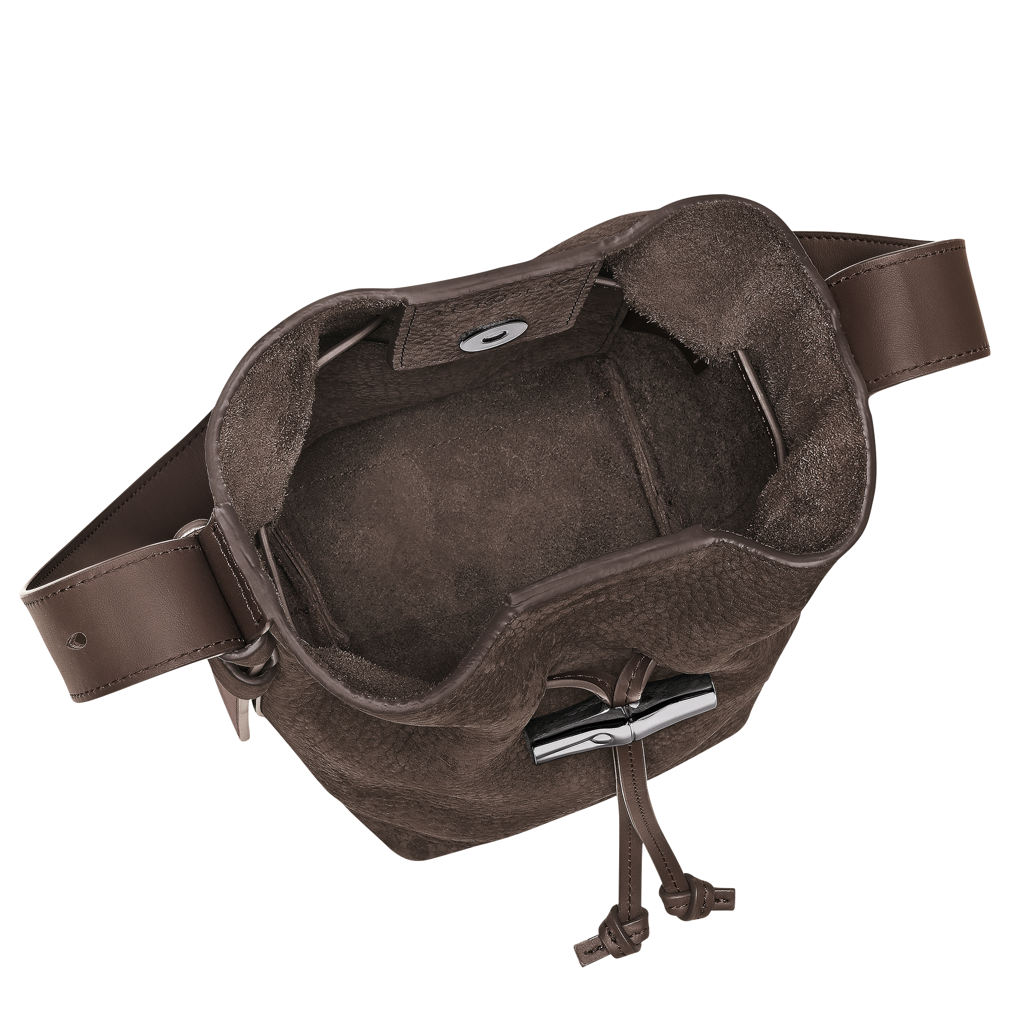 Le Roseau Bucket bag S, Mocha