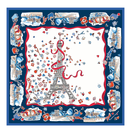 Silk scarf 50