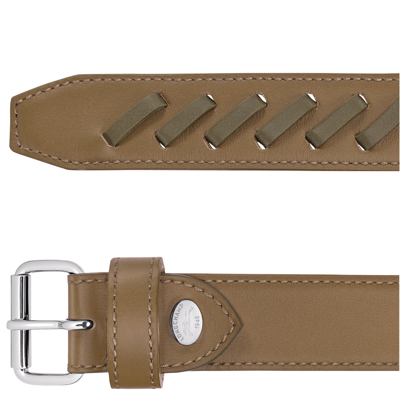 Utility Ladies' belt , Olive - Leather  - View 3 of  3