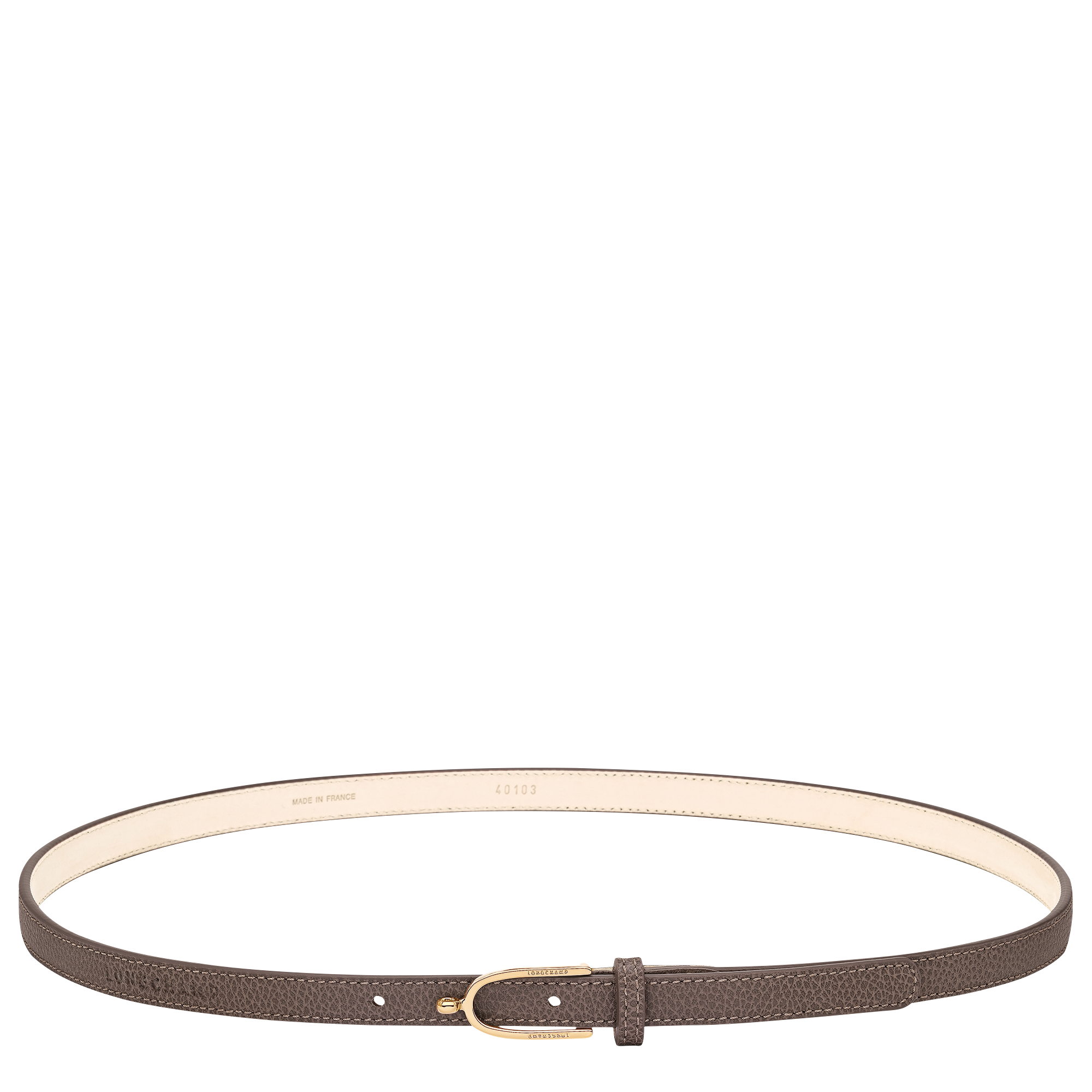 Le Foulonn&eacute; Ceinture femme, Taupe
