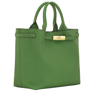Le Smart L Tote bag , Matcha - Leather