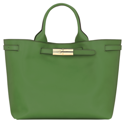 Le Smart L Tote bag , Matcha - Leather