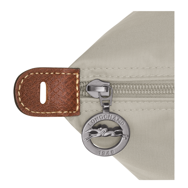 Le Pliage Original L Travel bag , Pebble - Recycled canvas  - View 6 of 7