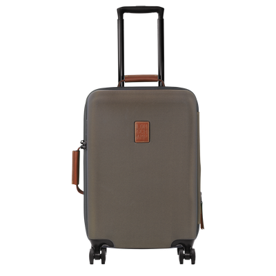 Boxford S Suitcase , Brown - Recycled canvas