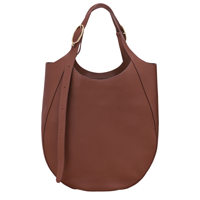 Shopper XL Le Foulonn&eacute; , Leder - Kaffee  - Ansicht 4 von 6