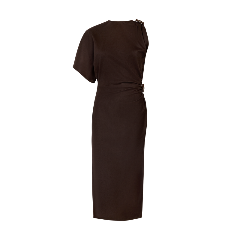 Robe , Flanelle - Moka  - Vue 1 de 3