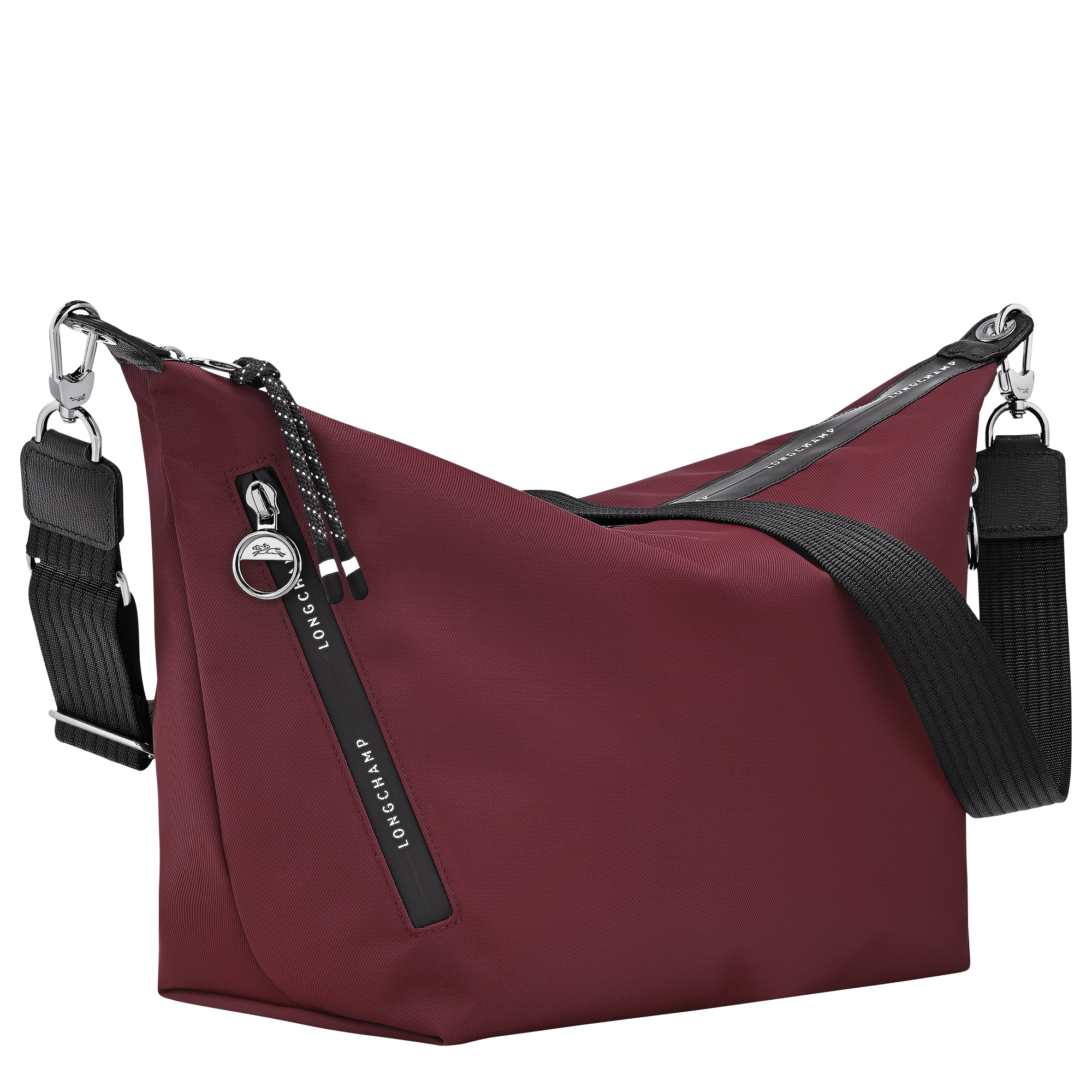 Le Pliage Energy Crossbody bag M, Burgundy