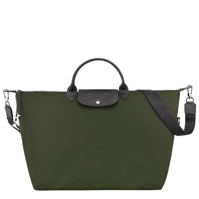 Le Pliage Energy L Travel bag , Khaki - Recycled canvas
