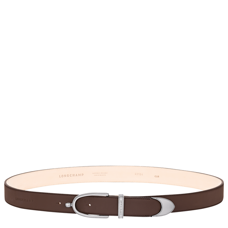 Cinto para mulher Le Foulonn&eacute; , Pele - Castanho mocha  - Vista 1 de  2