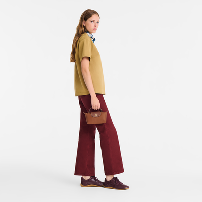 Le Pliage Original Pouch , Cognac - Recycled canvas