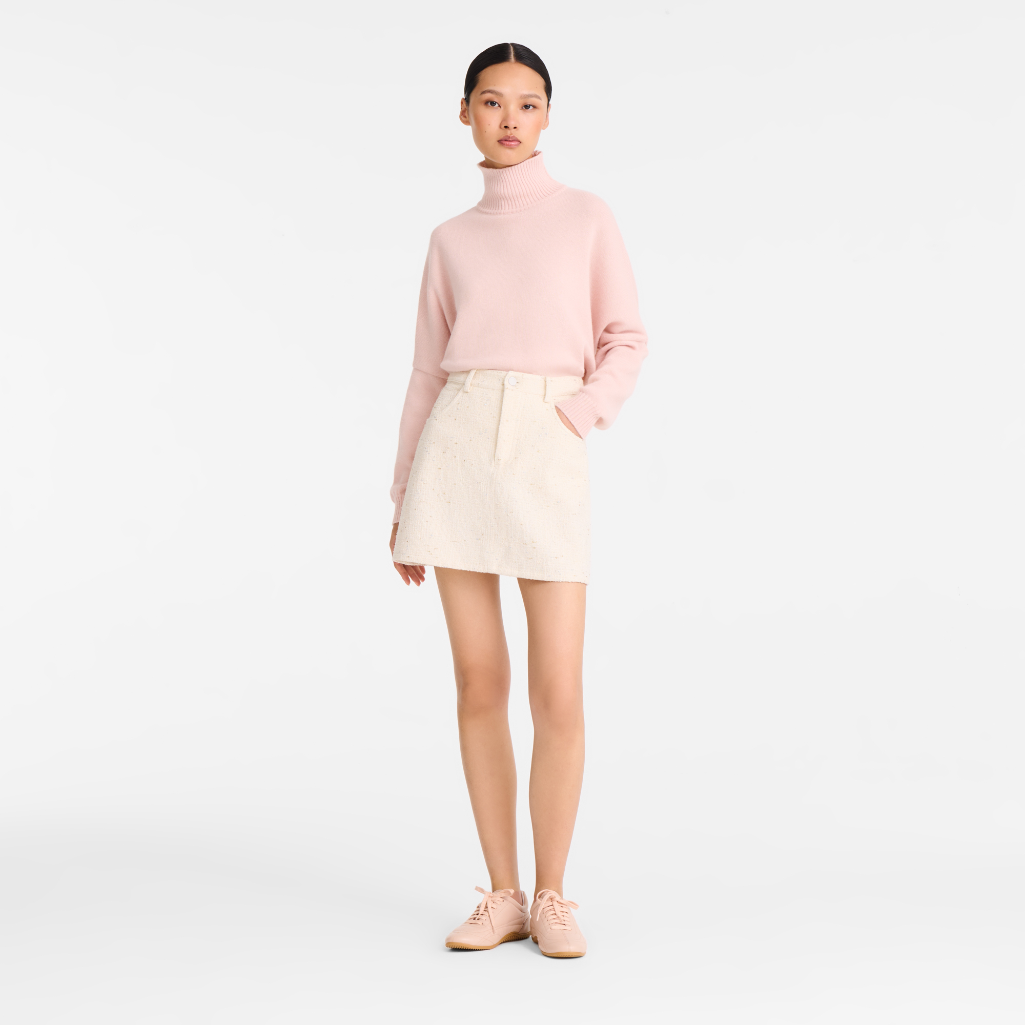 null Skirt, Ivory