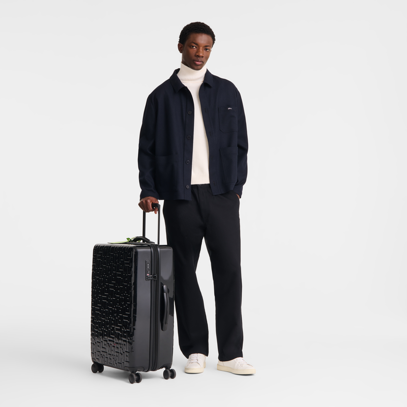 LGP Travel L Suitcase , Black - Polycarbonate  - View 2 of  5
