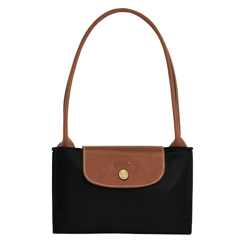 Sac cabas M Le Pliage Original , Toile recycl&eacute;e - Noir  - Vue 6 de 6