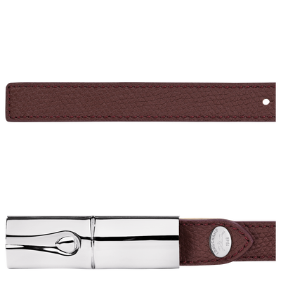 Le Roseau Ladies' belt, Burgundy