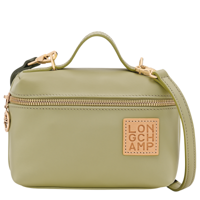 Le Pliage Xtra XS Crossbody bag , Almond Green - Leather