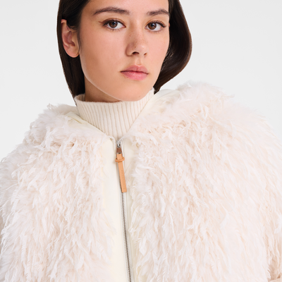null Coat, Ivory