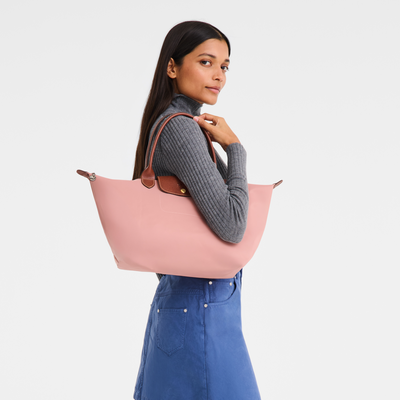 Le Pliage Original 手提包, 粉紅茶色