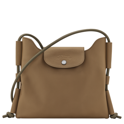 Le Pliage Xtra S Crossbody bag , Olive - Leather