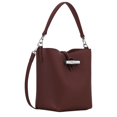 Le Roseau Bucket bag XS, Burgundy