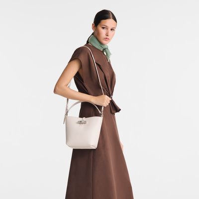 Le Roseau XS Bucket bag , Paper - Leather