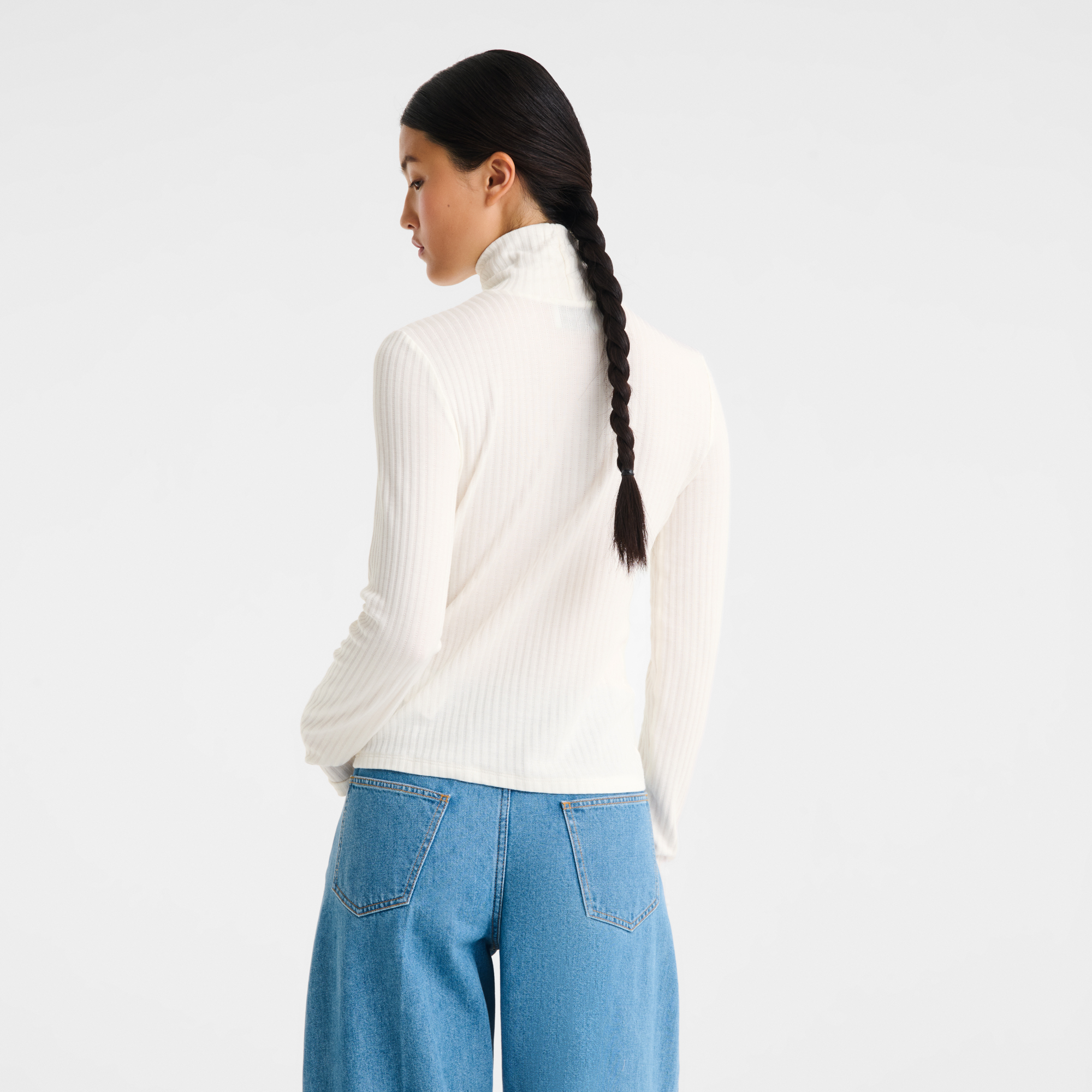null Top, Ecru