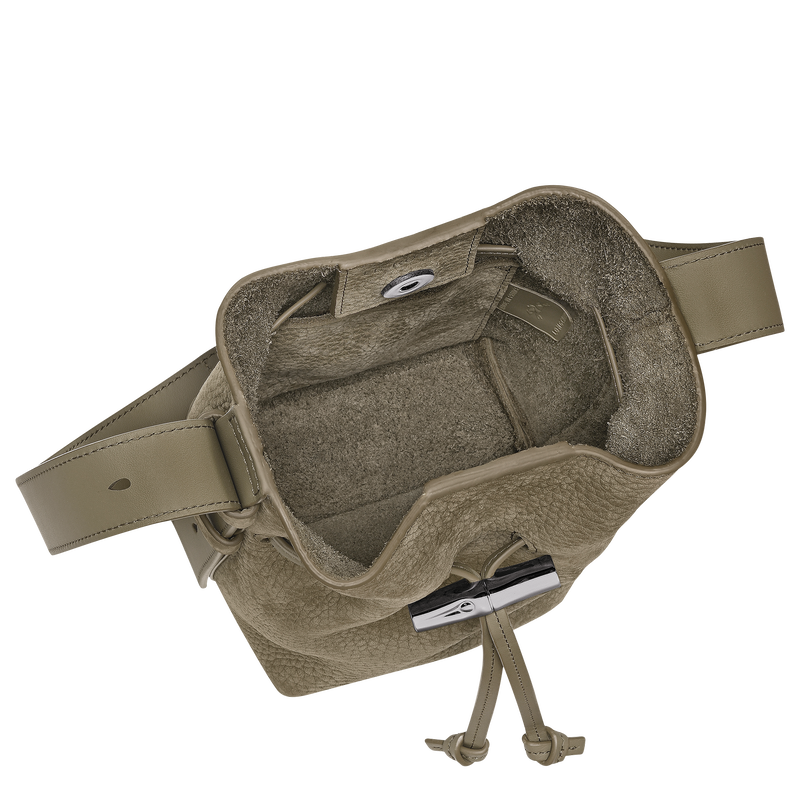 Le Roseau S Bucket bag , Lichen - Leather  - View 5 of  7