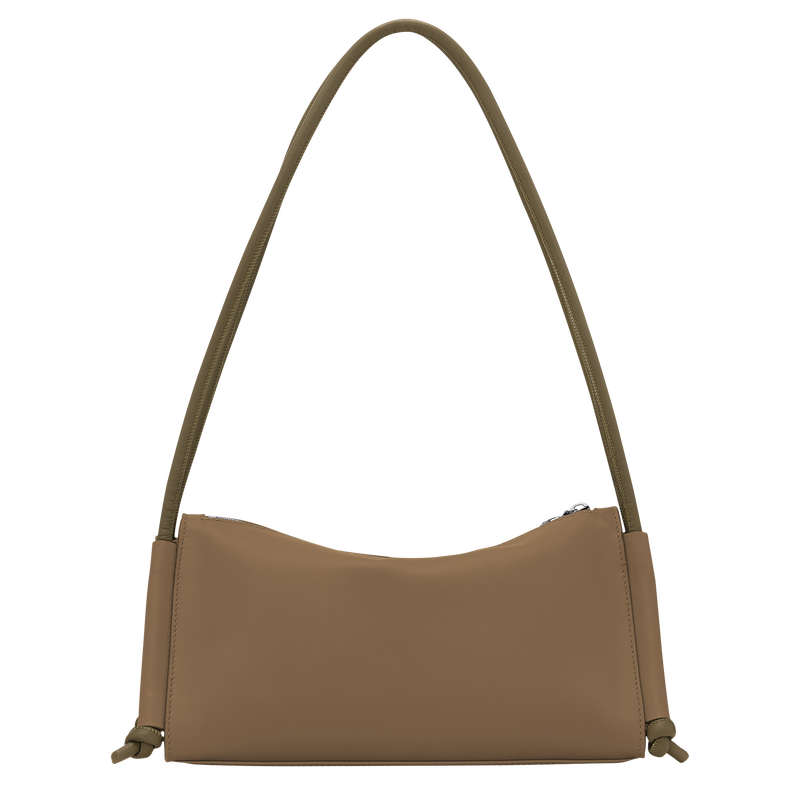 Le Pliage Xtra M Shoulder bag , Olive - Leather  - View 4 of 5