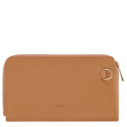 Le Foulonn&eacute; Pouch , Pecan - Leather